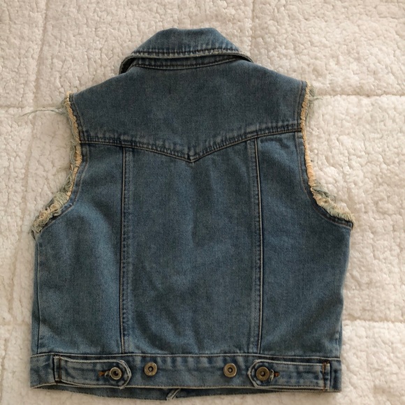 LF Jean vest, size S - Picture 3 of 4